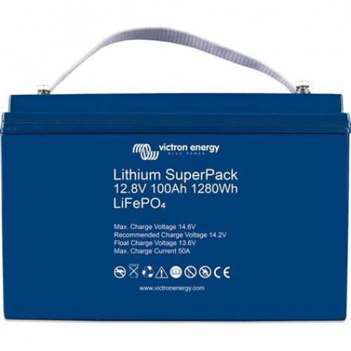 Lithium SuperPack 12,8V/100Ah High current (M8)